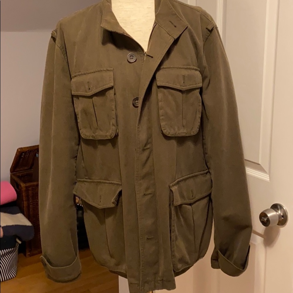 Olive Green Fossil Jacket